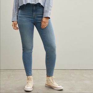 Everlane Curvy High Rise Skinny Jean Crop